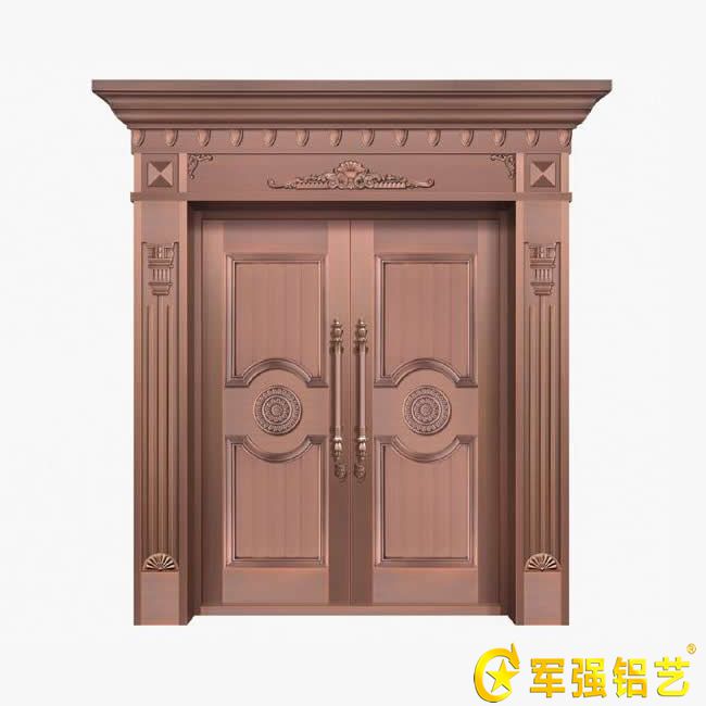 會(huì)所純銅大門(mén)